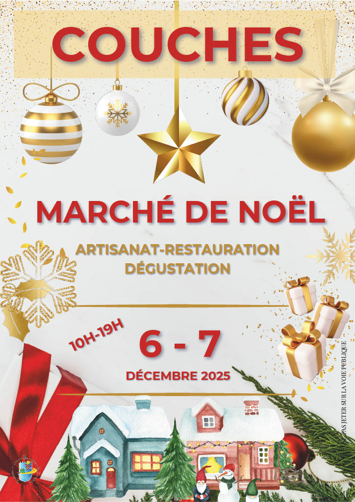 MARCHE DE NOËL  COUCHES